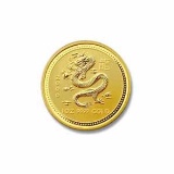 2000 Australia 1/10 oz Gold Lunar Dragon