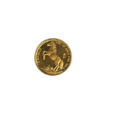 Singapore Gold 20th Ounce 1990 Horse