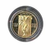 Gold $5 Commemorative 1992 Olympic Proof