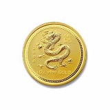 2000 Australia 1/4 oz Gold Lunar Dragon