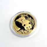Chinese Gold Panda Half Ounce 2012 - Singapore International Coin Fair
