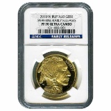 Certified Proof Buffalo Gold Coin 2010-W One Ounce PF70 NGC Early Release
