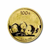 Chinese Gold Panda Quarter Ounce 2013