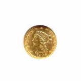 Early Gold Bullion $2.5 Liberty Uncirculated
