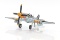 HAND MADE 1943 GREY MUSTANG P51 1:40TH SCALE MODEL