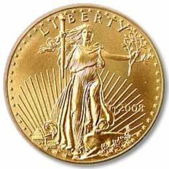 2008 American Gold Eagle 1 oz Uncirculated