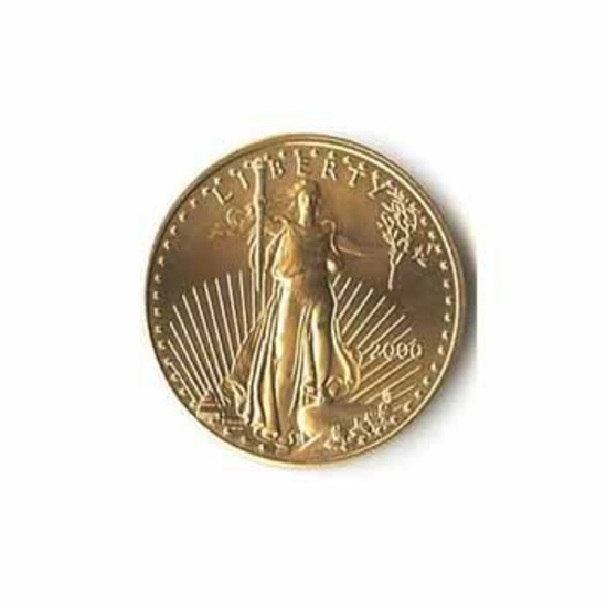2000 American Gold Eagle 1/10 oz Uncirculated