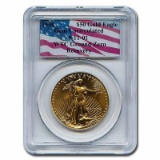 Certified American $50 Gold Eagle 1998 GEM UNC PCGS WTC Ground Zero Recovery