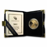 Proof American Gold Eagle One Ounce 2011