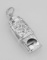 Antique Victorian Style Whistle Pendant - Sterling Silver