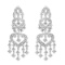 Diamond Chandelier Earrings in 14k White Gold (1.01ctw)