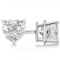 0.50ct Heart-Cut Diamond Stud Earrings 14kt White Gold (G-H, VS2-SI1)