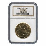 Certified American $50 Gold Eagle 2000 MS70 NGC