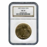 Certified American $50 Gold Eagle 2007 MS70 NGC
