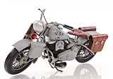 HAND MADE 1945 GREY MOTERCYCLE 1:12TH SCALE MODEL REPLI