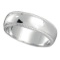 Men's Wedding Band Dome Comfort-Fit Milgrain 950 Platinum (5 mm)