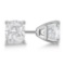 0.75ct. Cushion-Cut Diamond Stud Earrings 14kt White Gold (G-H, VS2-SI1)