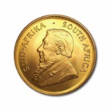 South Africa Gold Krugerrand Half Ounce (Random Year)