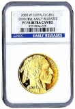 Certified Proof Buffalo Gold Coin 2008-W PF70 Ultra Cameo Early Release