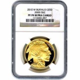 Certified Proof Buffalo Gold Coin 2010-W PF70 NGC