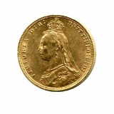 Great Britain Gold Sovereign 1887-1892 Victoria Jubilee Head