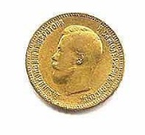 Russia 10 Rouble Gold Coin