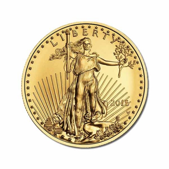 2015 American Gold Eagle 1/2 oz Uncirculated