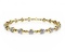 14K YELLOW GOLD 4 CTW J-L SI1/SI2 DIAMOND AND CHAIN LINK BRACELET