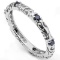 1/3 CT SAPPHIRE 925 STERLING SILVER RING