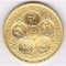 Cayman Islands $100 gold 1975 Five Queens