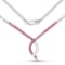 1.12 CTW Genuine Ruby .925 Sterling Silver Pendant