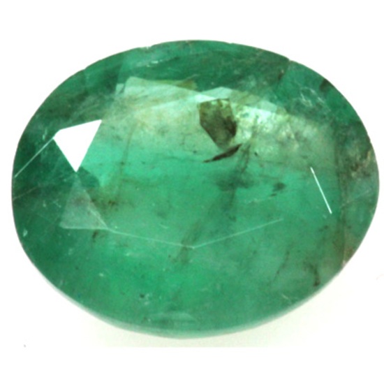 Natural 2.03ctw Emerald Oval Stone