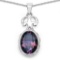 26.66 CTW Genuine Amethyst .925 Sterling Silver Ring Pendant and Earrings Set