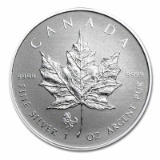 2014 Canada 1 oz. Silver Maple Leaf Reverse Proof Horse Privy Mark