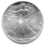 1995 1 oz Silver American Eagle BU