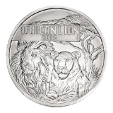 Burundi 500 Francs Silver 1 oz. 2015 African Lion
