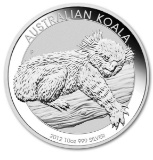 Australian Koala Ten Ounce Silver 2012