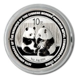 2009 Chinese Silver Panda 1 oz - 30th Anniversary