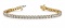 14K YELLOW GOLD 2 CTW G-H VS2/SI1 DIAMOND DREAMS TENNIS BRACELET