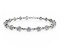 14K WHITE GOLD 4 CTW J-L SI1/SI2 DIAMOND AND CHAIN LINK BRACELET