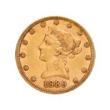 Early Gold Bullion $10 Liberty Extra Fine