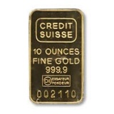 Ten Ounce Gold Bar - Random Manufacturer