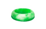 LIGHT GREEN SYTHETIC JADE RING