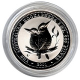 Australian Kookaburra 2 oz. Silver 2001