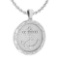 New American And European Style Gold MADE IN ITALY Coins Charms Necklace 14k White Gold MADE IN ITAL