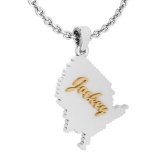 Gold MADE IN ITALY Styles Necklace For beautiful ladies 14k White Gold MADE IN ITALY