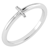 Gold MADE IN ITALY Styles Ring For beautiful ladies 14k White Gold MADE IN ITALY