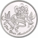 Anniversary 2017 .999 Silver 1 oz Round