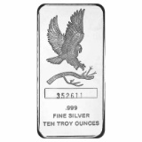 SilverTowne 10 oz Silver Bar - Eagle Design