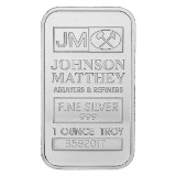 Johnson Matthey 1 oz Silver Bar